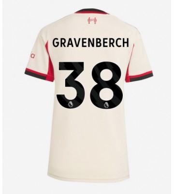 Liverpool Ryan Gravenberch #38 Replik Auswärtstrikot Damen 2025-26 Kurzarm